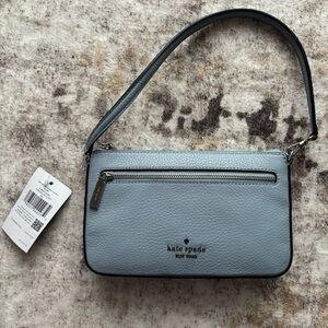 Kate Spade Blue Shoulder Bag with Minimalist Design